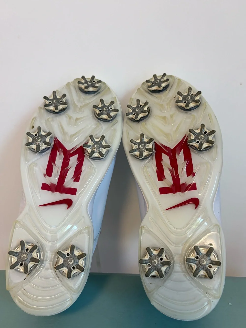 Nike Air Zoom Tiger Woods ‘20 edition White Golf Shoes, size 7, EUC, hard 2 find